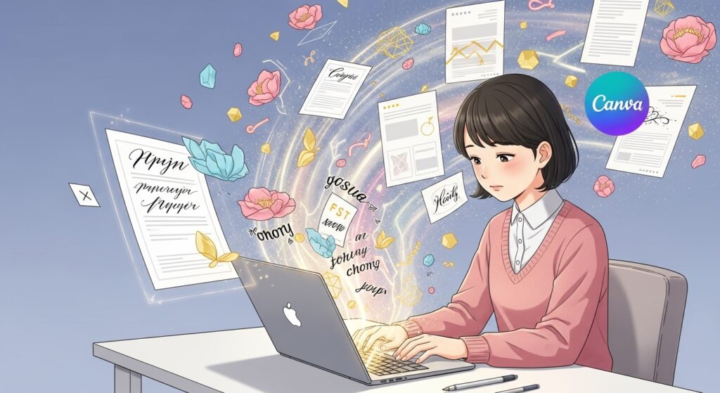 AIを使ってデザイン未経験でもプロ級の素材を作成するイメージイラスト